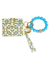 Petunia Keychain Wrislet Wallet