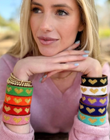 Natalia Cuff - Gold Hearts