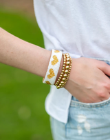 Natalia Cuff - Gold Hearts