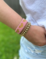 Natalia Cuff - Gold Hearts