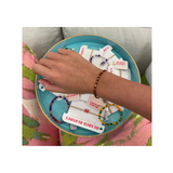 Beaded Blondes Collegiate Gameday Bracelets