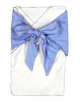 Pima Swaddle Wrap With Bow - Assorted Colors