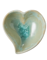 Simon Pearce Small Crystalline Twish Heart Bowl - Various Colors (IN STORE PICKUP ONLY)