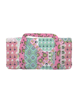 Green Laramie Quilted Duffel