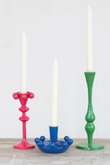 Green Cast Iron Taper Holder