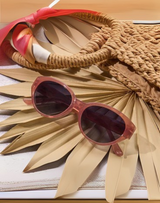 Peeper's Villa Polarized Sunglasses - Rose