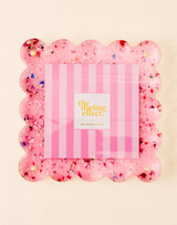 Square Scalloped Acrylic Frame - Assorted