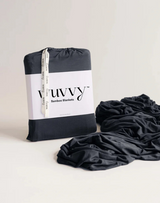 Wuvvy Small Swaddle Bamboo Blanket - Assorted Colors