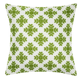 Laura Park Brushstrokes Green Pillow