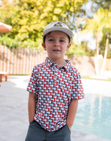 Burlebo Youth Polo - Texas Flag