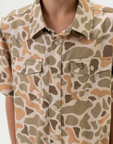 Burlebo Youth Performance Western Top - Venado Camo