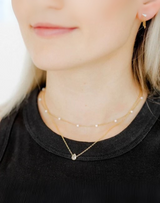 Paloma Pear Drop Gold Necklace