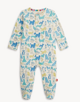 Magnetic Me Blue It's a Paw-ty Right Fit Footie Magnetic Me Blue It's a Paw-ty Right Fit Footie