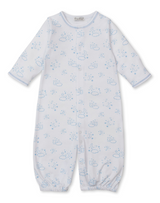 Kissy Kissy Cheerful Good Night Convertible Gown - Blue