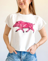 Pinky Pig Edgy T-Shirt