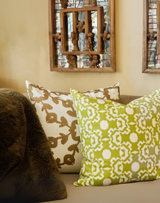 Laura Park Design Highlands Brown Pillow