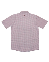 Maroon Guayabera Gameday Short Sleeve Shirt