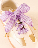 Gingham Step It Up Shoelaces - Assorted Colors