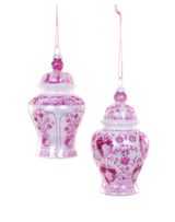 Pink Ginger Jar Ornament