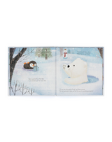 Jellycat Peanut Penguin's Perfect Present Book