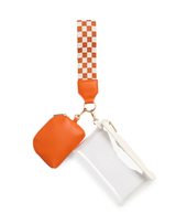Taylor Mini Wristlet - Orange