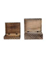 Carved Mango Wood Box