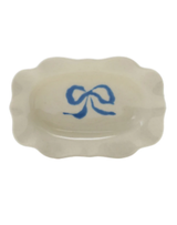 Scalloped Dish With Bow