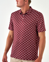 Burlebo Performance Polo - Howdy Pennant
