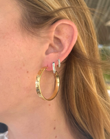 Designer Inspired Hoop Earrings