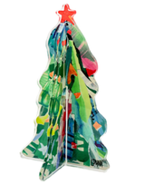 3-D Adorned Acrylic Christmas Tree--Assorted Designs