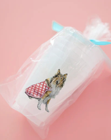 Rough Collie Frosted Cups