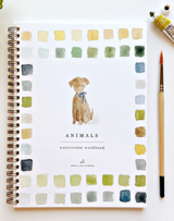 Animals Watercolor Workbook