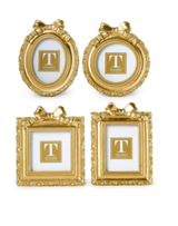 Gold Mini Frame With Bow