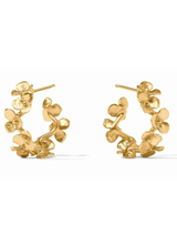 Julie Vos Bloom Hoop Gold - Medium