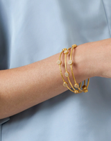 Julie Vos Milano Luxe Bangle Gold