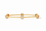 Julie Vos Milano Luxe Bangle Gold--CZ