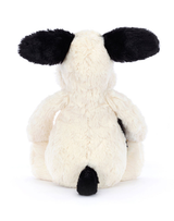 Jellycat Bashful Black and Cream Puppy