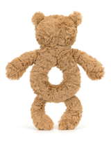Jellycat Bartholomew Bear Ring Rattle