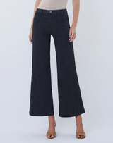 Nina Navy Stripe Wide Leg