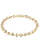 eNewton Dignity Grateful Pattern Bead Bracelet