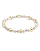 eNewton Sincerity Pattern Bead Bracelet--6mm