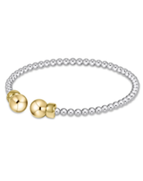 eNewton Classic Mixed Metal Bead/Gold