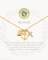 Sea La Vie Rejoice/Faith Hope Necklace