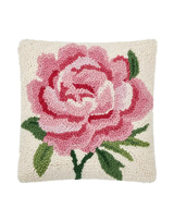 Pink Peony Hook Pillow