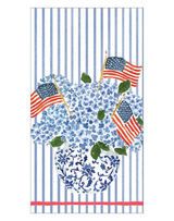 Flags and Hydrangeas Guest Towels