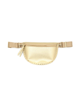 Fanny Pack With Studs - Gold