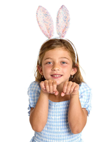 Sequin Bunny Ears Headband