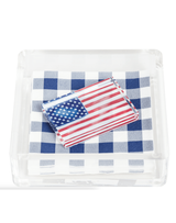 Napkin Holder With Weight-Flag