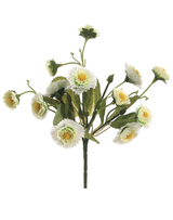 8.5" Calendula Bush Cream/Yellow