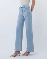 Cassie High Rise Wide Leg Jean